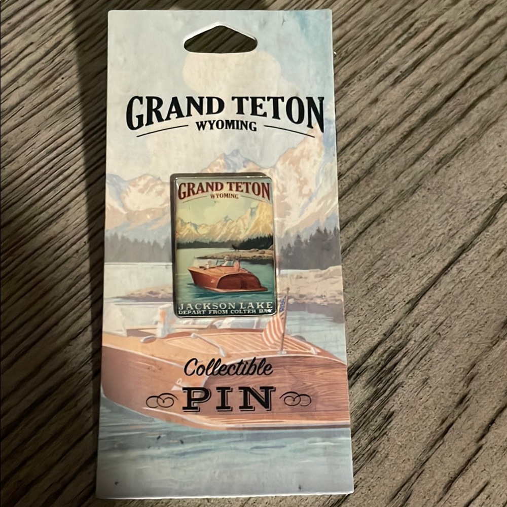 Grand Teton Wyoming Collectible Pin